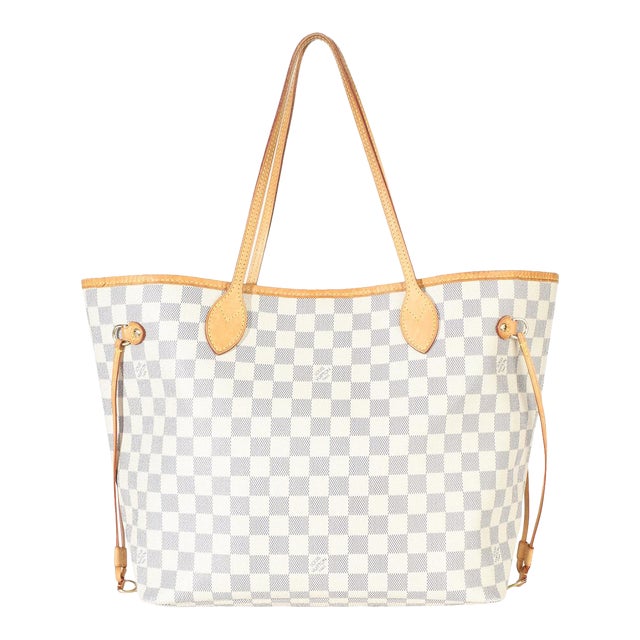 Damier Azur Canvas Neverfull MM For Sale