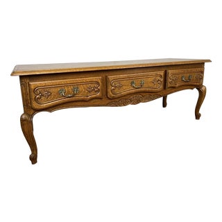 Vintage French Louis Style Sideboard For Sale