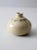 Cream Vintage Studio Pottery Vase For Sale - Image 8 of 9