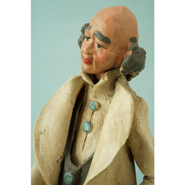 20th Century Terracotta Sculpture of Pediatrician Doctor by Leonardo Bonaccorso, Italy For Sale - Image 17 of 18