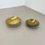 Bauhaus Brass Shell Plates from Hayno Focken, Germany, 1950s, Set of 2 For Sale - Image 4 of 18
