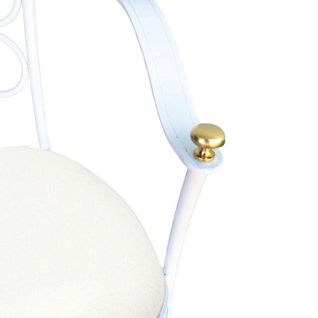 Metal 1950s Restored "Ribcage" Patio/Outdoor Lounge Chair, Set of Two For Sale - Image 7 of 13