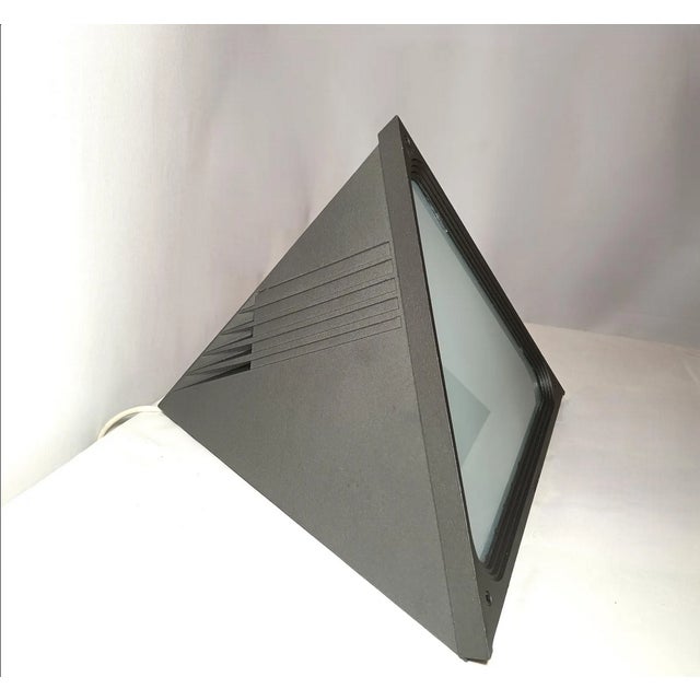 Postmodern Pyramid Wall Sconce from Disano, 1980s For Sale - Image 9 of 12