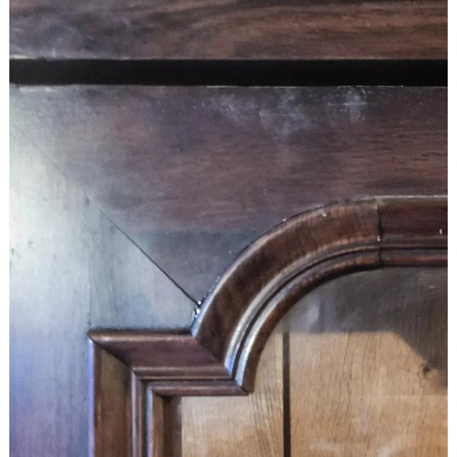 Large Walnut Veneer & Oak Cabinet For Sale - Image 15 of 16