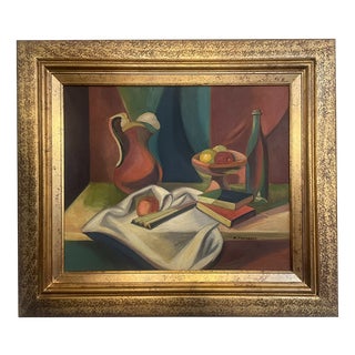 Nicolas Poliakoff, Still Life, 1935, Oil on Canvas, Framed For Sale