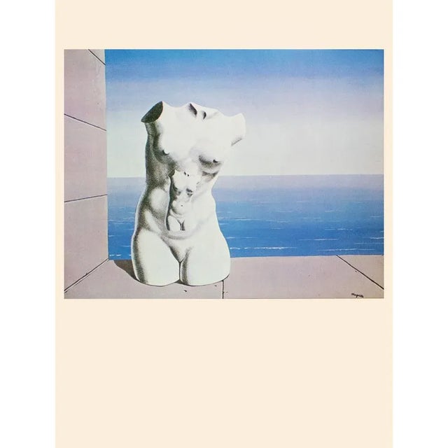 1970s 1972 After Rene Magritte, "Objective Stimulation" Original Photogravure For Sale - Image 5 of 6