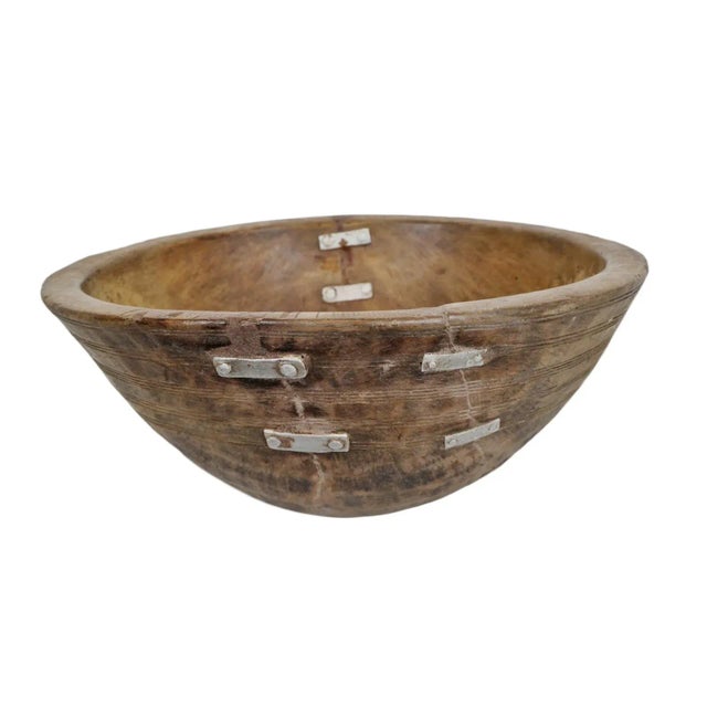Vintage Tuareg Wood Bowl For Sale In Los Angeles - Image 6 of 6