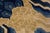 Beige 1890s Ivory Blue Tan Antique Chinese Peking Dragon Carpet 8' X 9'8" Wool Rug For Sale - Image 8 of 14