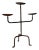 Mid-Century Modernist Candelabra in Wrought Iron, France, 1950s For Sale