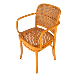 Scandinavian Modern Bentwood Model 811 "Prague" Dining Armchair by Josef Frank & Josef Hoffmann for Stendig, Poland, C. 1960s For Sale