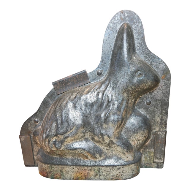 Mid 20th Century Small Bunny Chocolate Mold For Sale