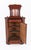 Biedermeier Corner Cabinet in Flame Mahogany, 1860 For Sale - Image 3 of 9