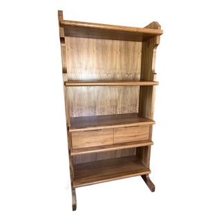 Wooden Bookshelf by Lawson-Fenning, Attributed For Sale
