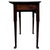 Antique English Oak Side Table with Three Drawers For Sale - Image 6 of 12