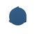 Transitional Carrier and Company for Century Furniture Margaux Outdoor Side Table - Blue For Sale - Image 3 of 3