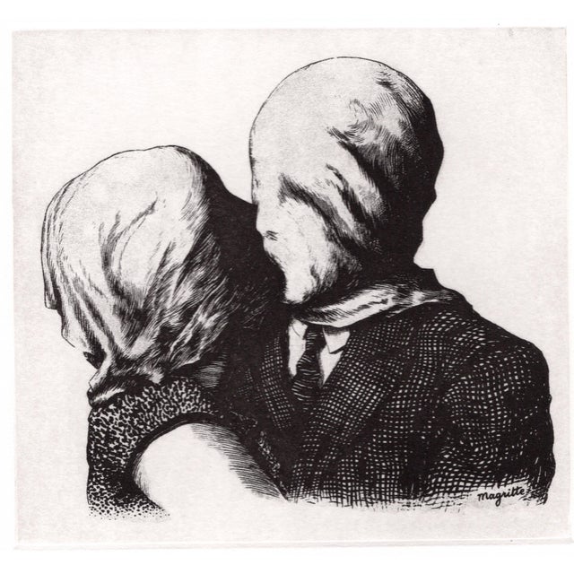 2000 - 2009 René Magritte, Les Amants The Lovers, 2003, Paper For Sale - Image 5 of 9