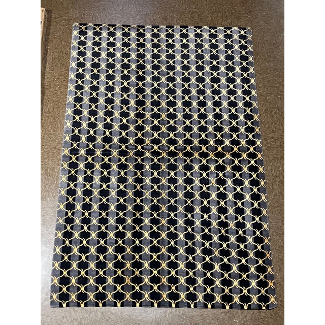 2000 - 2009 Contemporary Hand-Knotted Nepal Rug 5'6" X 8'2" For Sale - Image 5 of 6