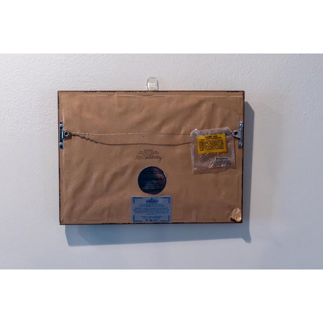 Late 20th Century Late 20th Century P. Buckley Moss Signed Limited Edition "August's Baby" - Custom Framed With Uv Glass For Sale - Image 5 of 6