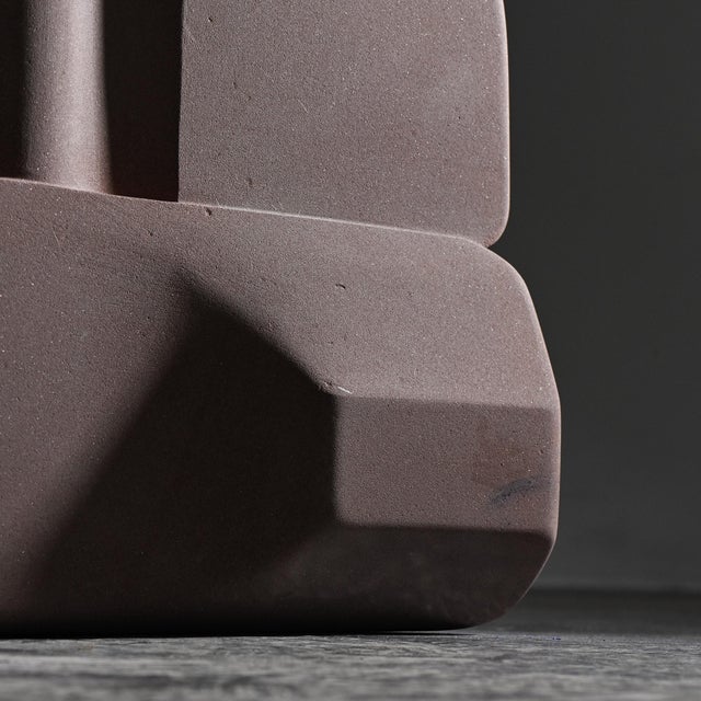 Robert Neuhauser, Large Sculpture, 1980s, Pink Sandstone For Sale - Image 11 of 12