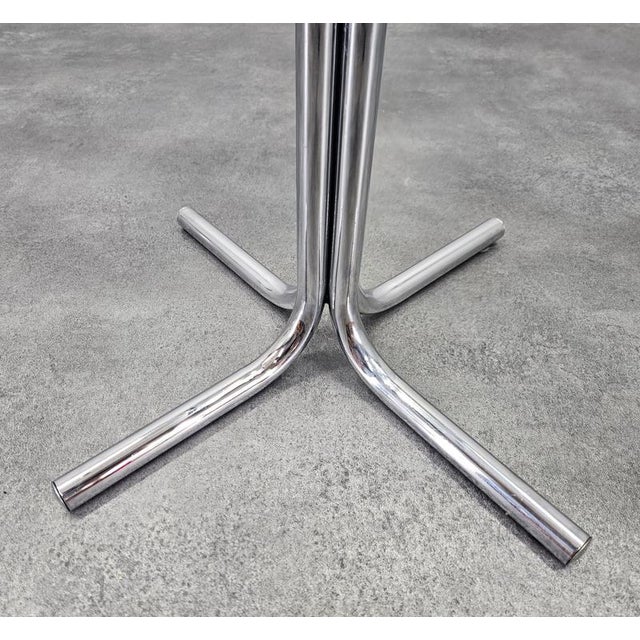 Mid-Century Modern Dining Chairs with Table, Italy, 1970s, Set of 5 For Sale - Image 17 of 18