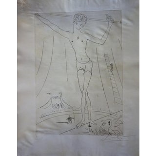 Salvador Dali, L'équilibriste, Etching For Sale