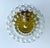 Gold Vintage Bubble Glass Flush Mount from Erco, 1970s For Sale - Image 8 of 17