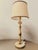 Onyx Lamp with Lampshade and Brass, 1950s For Sale - Image 9 of 17