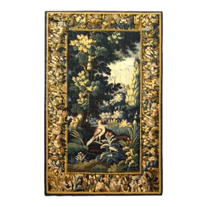Antique 18th Century Flemish Verdure Tapestry 'from Ralph Lauren Window Display'