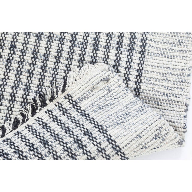 Early 21st Century Modern Flat-Weave Wool Runner by Doris Leslie Blau For Sale - Image 5 of 5