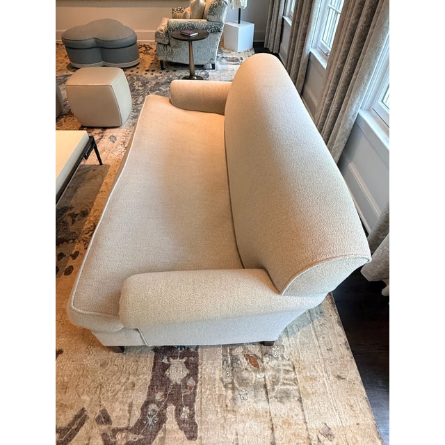 George Smith Standard Arm Signature Sofa in Holland & Sherry Wool Bouclé--two available We have TWO of these beautiful...