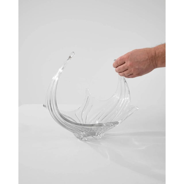 Early 20th Century Vintage Italian Glass Plateau For Sale - Image 5 of 9