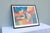 Blue Nancy Ortenstone Fields of Music Abstract Expressionism Artwork Print, Framed For Sale - Image 8 of 15