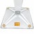 Crystal and Metal Table Lamp from Baccarat For Sale - Image 5 of 9
