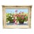 Vintage American 20th C Framed Oil Painting Martha's Vineyard Flowers Still Life For Sale