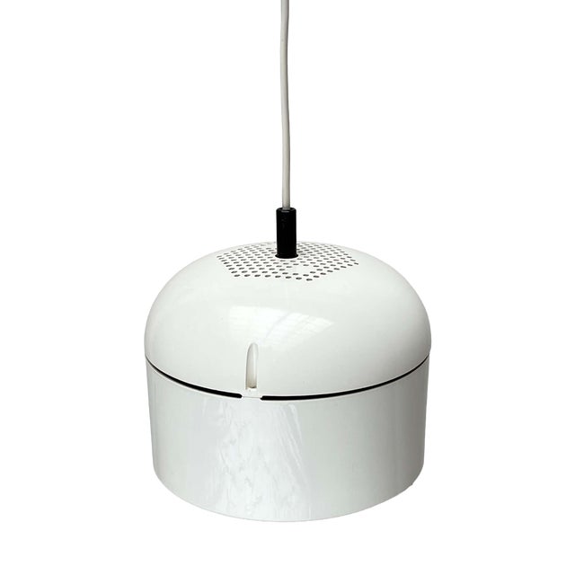 Vintage German Space Age Pendant Lamp by Arnold Berges for Staff Leuchten, 1970s For Sale