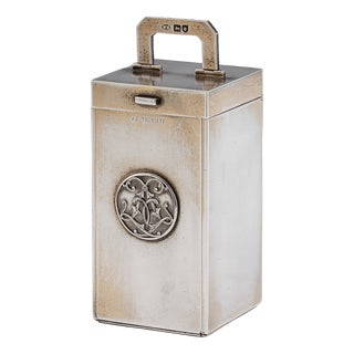 Royal Silver Desk Compendium by William Hurcomb, 1904 For Sale