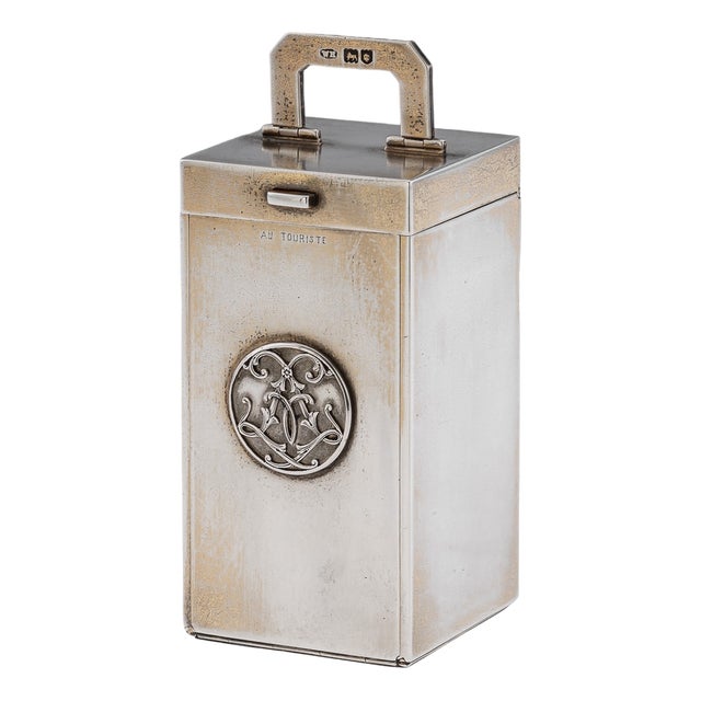 Royal Silver Desk Compendium by William Hurcomb, 1904 For Sale