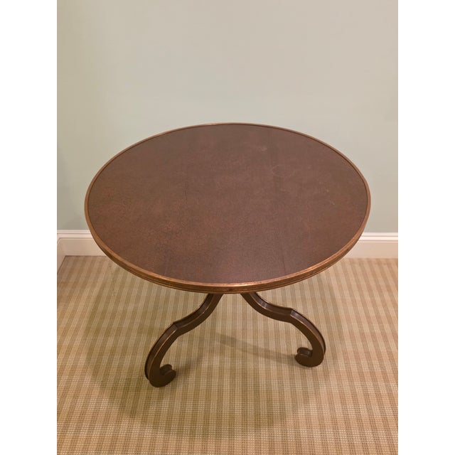 Lovely vintage Melrose House, CA accent table designed by Rose Tarlow. Beautiful handcrafted table with a unique finish...