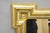 Vintage Italian Regency Silver & Gold Gilt Wood Frame Beveled Glass Wall Mirror. Circa Late 20th Century. Measurements:...