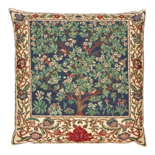 The Garden Tapestry Cushion With Feather Filler - 55 X 55cm For Sale