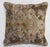 Late 20th Century Quirky Square Turkish Rug Pillow For Sale - Image 5 of 5