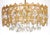Brass and Lead Crystal Chandelier from Palwa, 1960s, in Very Good conditions. Designed 1960 to 1969 I have official proof...