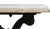 Matthew Izzo Home Avignon Lightly Distressed Whitewashed Oak and Cast Iron Bistro Table - Rectangular For Sale In New York - Image 6 of 9