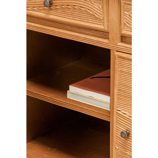 Italian Rattan Sideboard, 1970s For Sale - Image 6 of 15