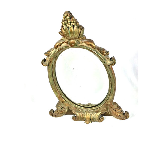 Simply lovely genuine Antique from the 1800’s. This mirror was made by W J Gardner of Boston and the company appears in...