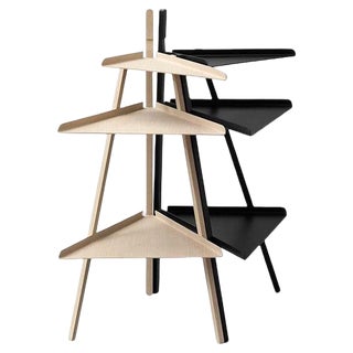 Trio Corner Shelves by Achille C. And Giancarlo P. For Karakter, Set of 2 For Sale