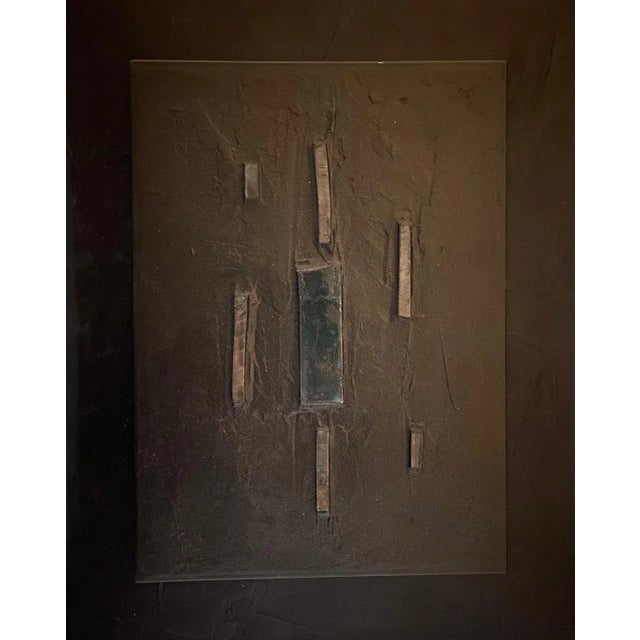 Gilbert Pauli, Black Mosaic No. 2, Mixed Media, 2008 For Sale - Image 9 of 9