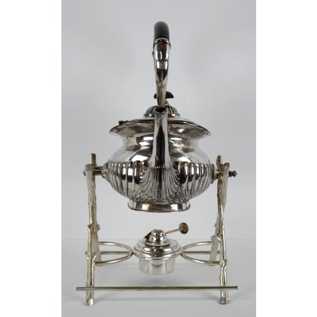 1900s Richard Richardson Sheffield Edwardian Silverplated Tilting