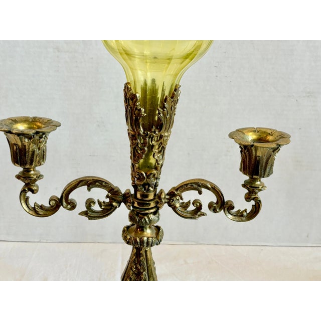 19th Century French Bronze Epergne For Sale In West Palm - Image 6 of 12