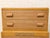 Early 20th Century Art Deco Blonde Wood Highboy Dresser With Carved Detail For Sale - Image 10 of 12